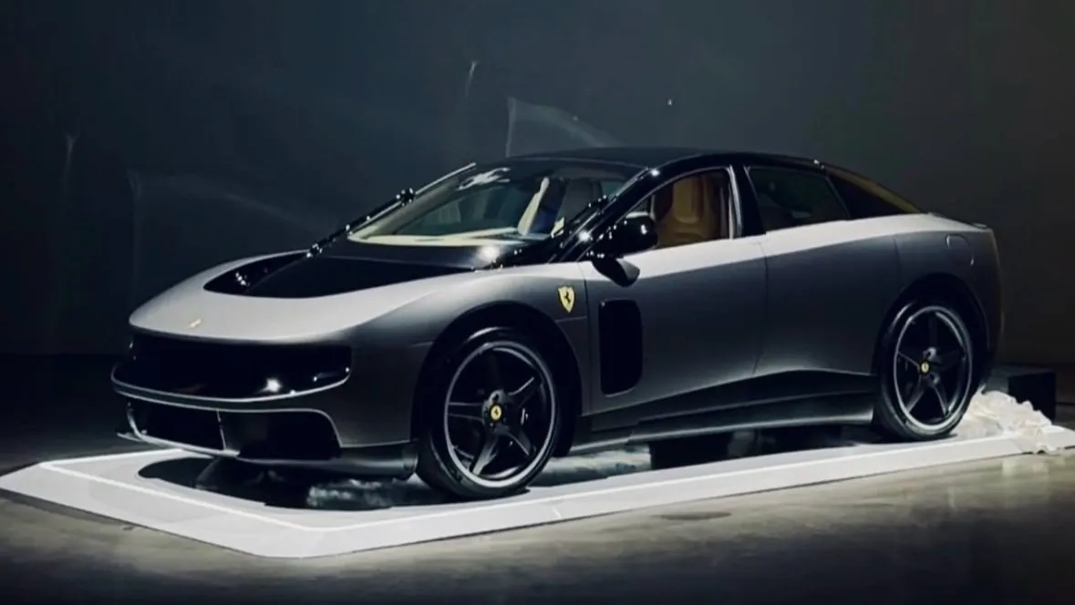First Ferrari Luce EV Lands in Canada: Matte Grey Debut at Ferrari Quebec, ~$800,000 CAD