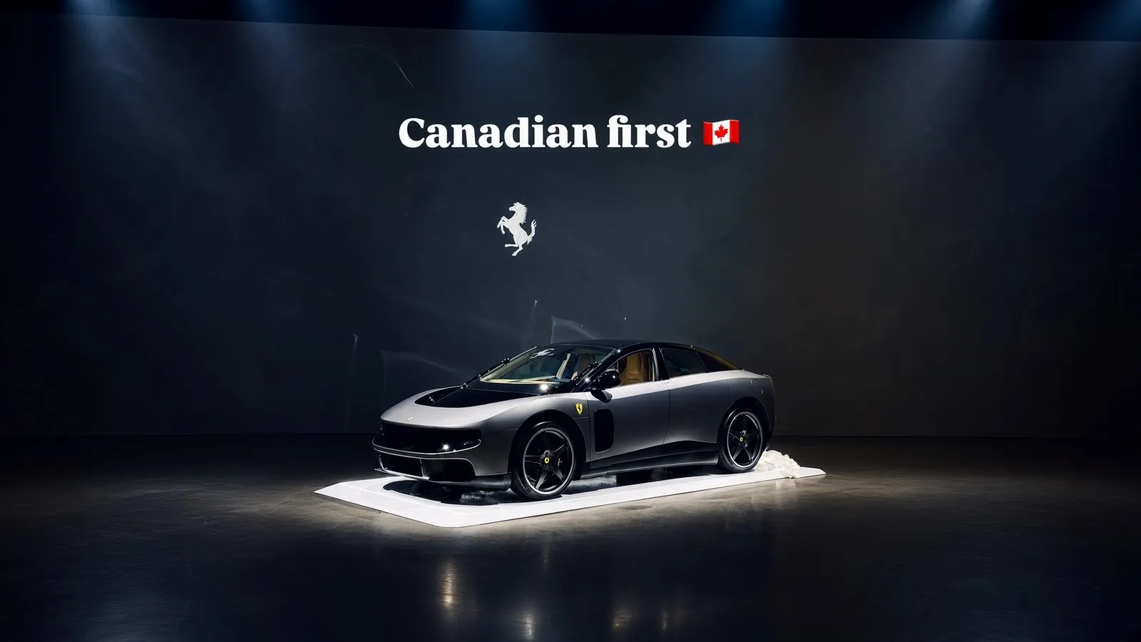 Ferrari Luce Heads to TIFF After Quebec Debut: Canada's First Electric Ferrari Tour Starts