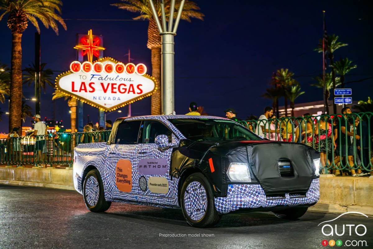 Ford dévoile le nom Fathom à Las Vegas — le camion électrique d'entrée du Canada commence à 38 690 $ avec l'incitatif