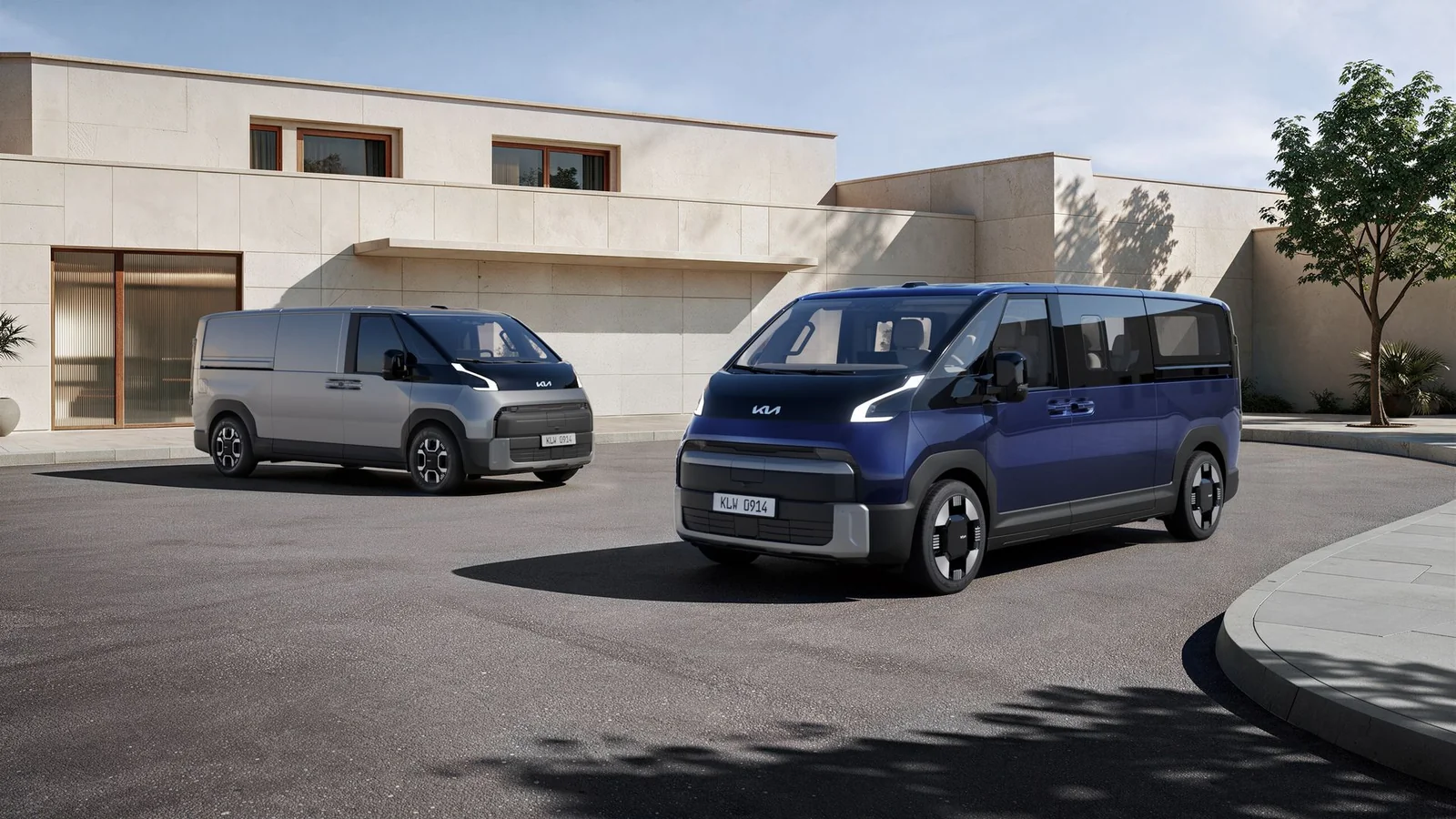 Kia Unveils PV7 Electric Passenger and Cargo Vans, Following PV5 Into Canada