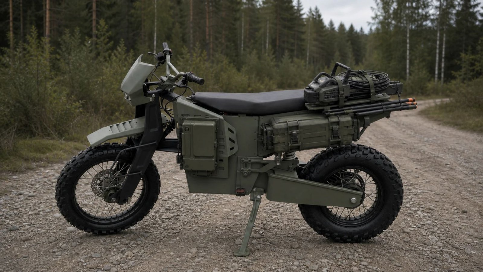 Le Dispatch de NorthForge : la motocyclette militaire électrique canadienne avec échange de batterie en une minute