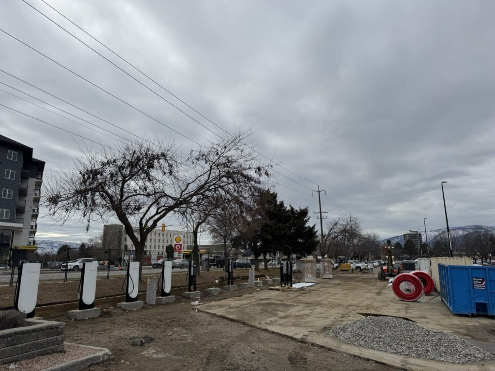 Tesla Begins Construction on New Kelowna Supercharger to Double City Capacity