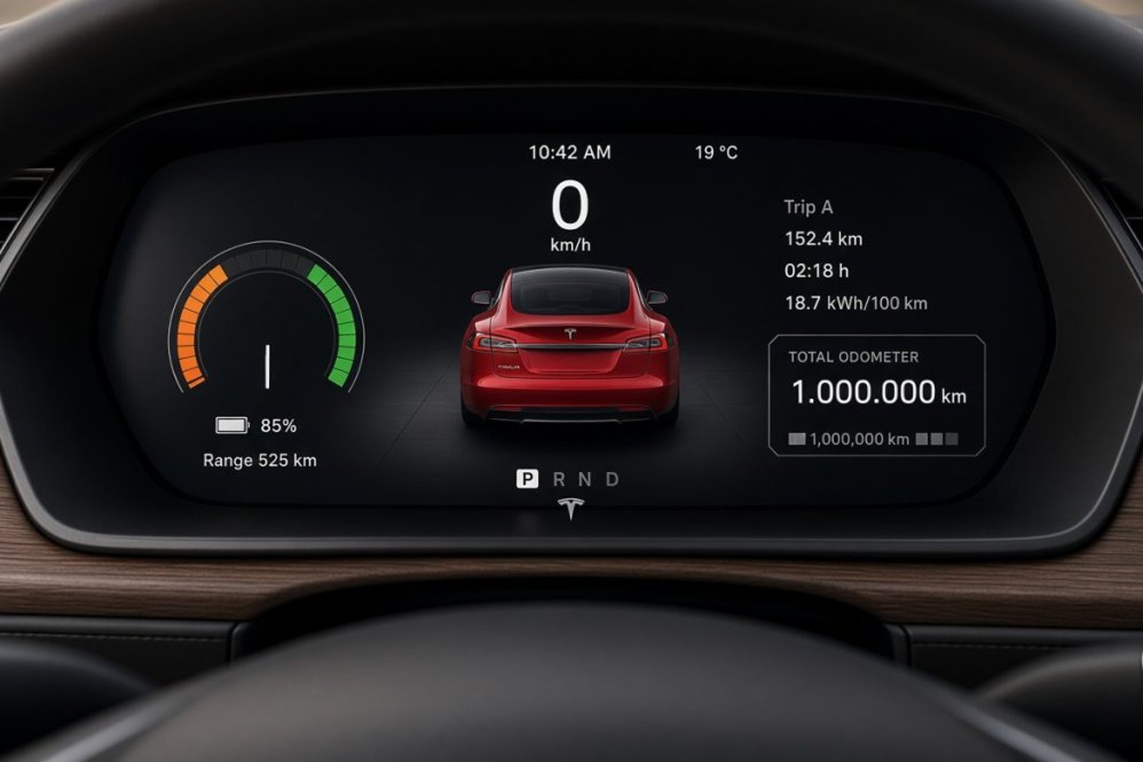 Tesla Model S atteint 1 million de kilomètres à Kelowna, au Canada