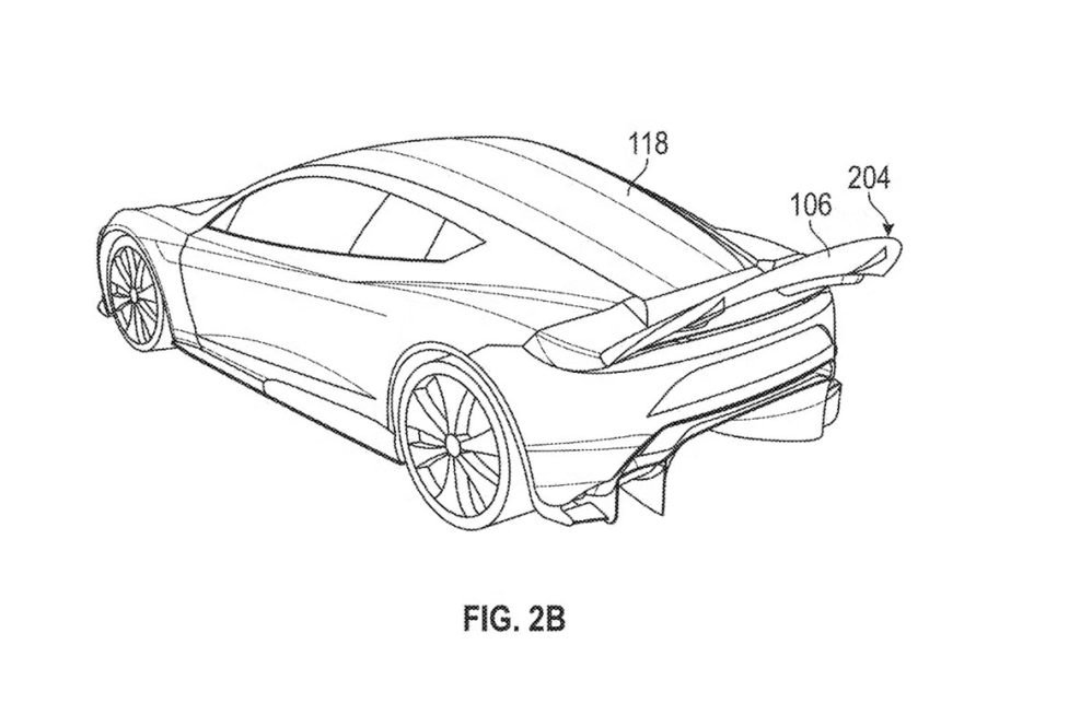 Tesla Roadster Patent Reveals Active Rear Wing Ahead of October 1 Reveal