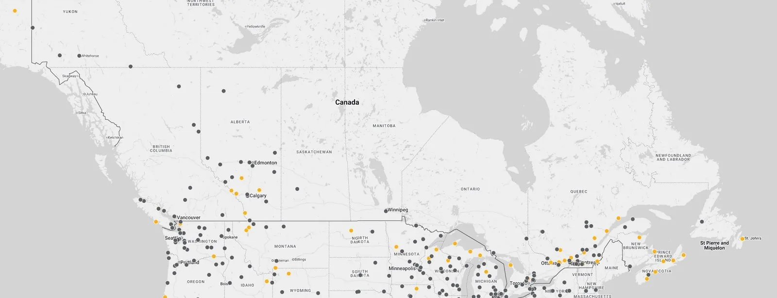 Tesla Supercharger Voting: 3 Canadian Winners, 84 Locations Up for Vote
